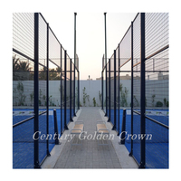 Vente en gros d'usine de terrains de padel, OEM/ODM, garantie de qualité après-vente de trois ans
