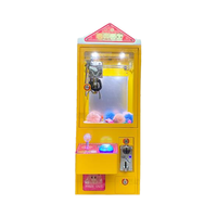 Mini grue moderne 220V Simulateur de jouets cadeaux à pièces Armoire commerciale en métal et plastique pour enfants avec 1 an de garantie