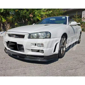 Lèvre avant en fibre de carbone de style OE pour Nissan Skyline R34 GTR 1998-2002 - Product Image 3