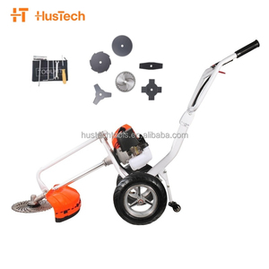 Hand <b>Push</b> Brush Cutter 4-Stroke Engine 25:1 Fuel Ratio 1600W Power 45cm Tillage Width High Farm Garden Lawn Care - Product Image 2