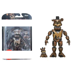 HY โมเดลของเล่น <span class=keywords><strong>FNAF</strong></span> <span class=keywords><strong>6</strong></span>ชิ้น/แพ็คแอ็กชันฟิกเกอร์ <span class=keywords><strong>Freddy</strong></span> - Product Image 1