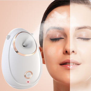 Machine à vapeur électrique pour le visage, équipement de beauté domestique, Sauna, <span class=keywords><strong>Spa</strong></span>, humidificateur, brume Nano ionique, vapeur faciale - Product Image 1