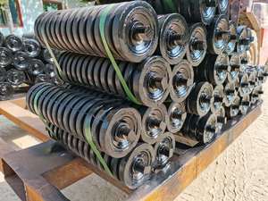 Groothandel Retail Hoge Kwaliteit Rubber Lage Wrijvingscoëfficiënt Buffer Idler Voor Staalfabriek - Product Image 3