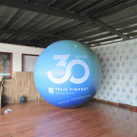 Ballon géant publicitaire hermétique ballon gonflable suspendu avec impression de logo