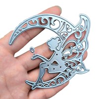 Fairy Wing Fashion Model Metal Dies Cutting per Scrapbooking, Album, Creazione di Biglietti e Artigianato Decorativo - Modello Design Elfo