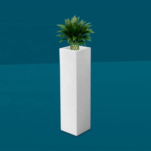 Colonna di <span class=keywords><strong>plastica</strong></span> decorativa da <span class=keywords><strong>giardino</strong></span> in stile romano bianco di diverse dimensioni per vaso di fiori - Product Image 6