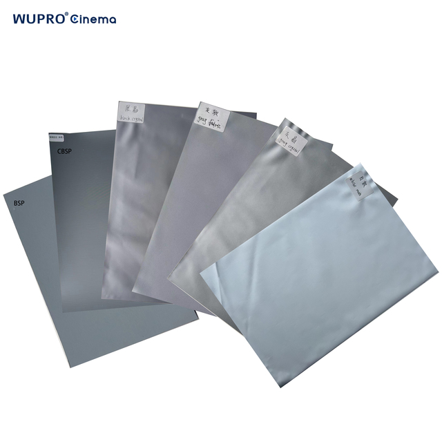 [Fabric Sample] Wupro Projector Screen Material CBSP/BSP/Soft PET Crystal Small Sample Fabric ALR Home Cinema Projector Screen