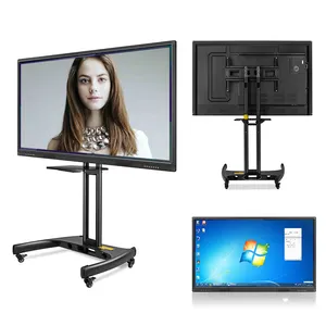 65 inch interactive touch screen monitor smart electronic writing whiteboard for classroom