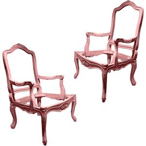 Chaise sculptée en bois, chaise non finie, cadre de canapé, sans peinture, acajou, Reproduction Antique, meubles 3 - Product Image 1