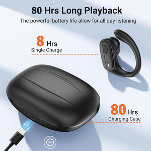 Giá thấp ecouteur <span class=keywords><strong>Bluetooth</strong></span> 5.3 Tai nghe Earhook tai nghe chống thấm nước Fone de ouvido <span class=keywords><strong>bluetooth</strong></span> thể thao Earbuds với LED hiển thị - Product Image 2