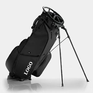 Bolsa de Golf Primus de Aspecto Lujoso, Sistema de Transporte Cómodo, Bolsa de Golf con Soporte, Bolsas de Golf de Cuero, Capacidad para Juego Completo de Palos - Product Image 1
