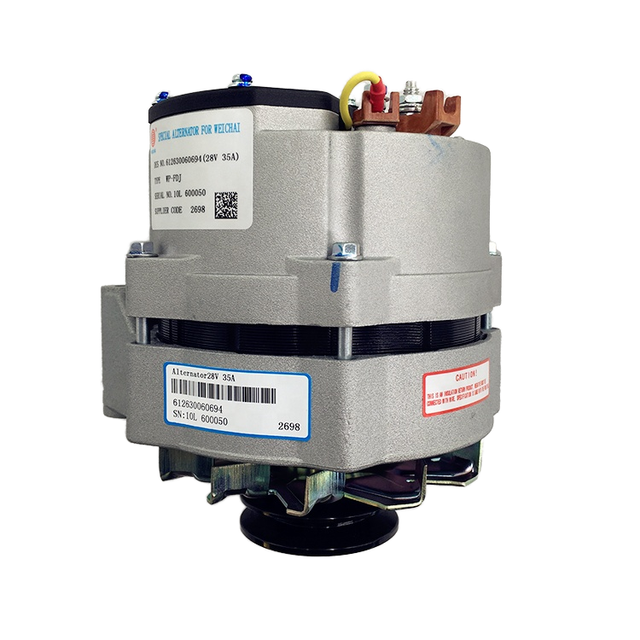 28V 35A WP-FDJ WEICHAI WP13 WP12 Heavy Truck FAW HOWO Marine Engine Spare Part 612630060694 Alternator