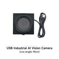 Caméra USB 5MP AI 2592x1944 2K 30FPS 105 °   Module de vision UVC sans distorsion FOV pour Jetson Orin Nano RPi 5 avec/sans trépied