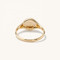 Milskye-Anillo de plata de primera ley con diamante para mujer, sortija, plata esterlina 925, oro de 18 quilates, 18k, personalizado