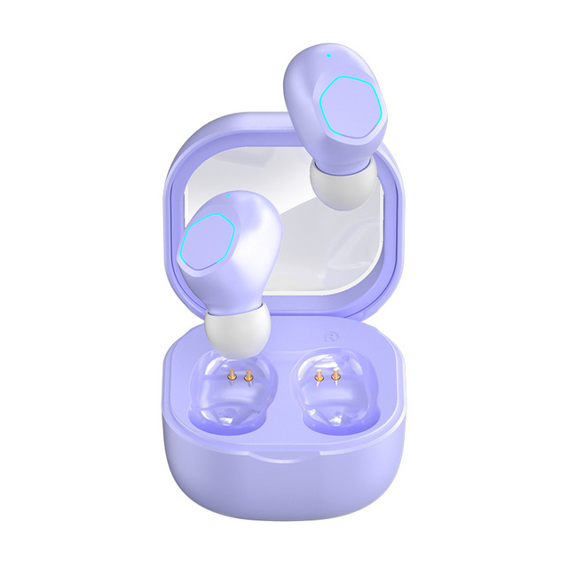 M43 Mini TWS In-Ear Headset V5.4 Long Battery Life (3-5 Hours) LED Indicator 30ms Low Delay 40mAh Compact Portable Music Sports
