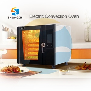 Professional 7-Tray Electric Convection Oven Built-in Commercial <strong>Pizza</strong> <strong>Machine</strong> for Bakery Bread Baking Oven - Product Image 2
