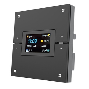 M9 Pro 8-Nút Chuyển Đổi Nhà Thông Minh Nhựa Cảm Ứng Hiển Thị IPS Mờ Cảnh ZigBee 3.0 Tùy Chỉnh Cung Cấp Điện Cho Khách Sạn Nhà - Product Image 3