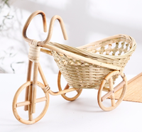 Artisanat en bambou naturel pour enfants jouets et cadeaux avec moules d'oiseaux et de vélos