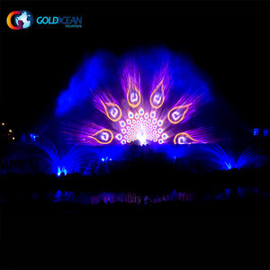 DISEÑO GRATUITO Venta caliente Lago al aire libre Música Baile Pantalla de agua Fuente de película - Product Image 2