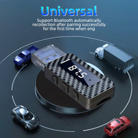 W3 Truck Wireless Gadgets 3in1 Penerima Audio Bluetooth Mobil Pemancar Radio FM Input Kartu TF Pemutar Musik Mp3