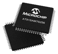 Microcontrôleur IC 16/32 bits 55 MHz 256 Ko Flash 64 LQFP AT91SAM7S256D-AU AT91SAM7S256DAU