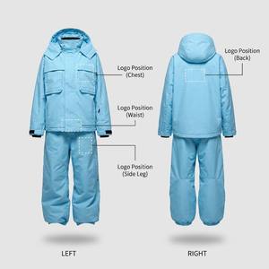 Combinaison de ski pour homme OEM ODM, imperméable, respirante, isolée, veste de snowboard, <span class=keywords><strong>pantalon</strong></span> de ski, vêtements de ski, fabricant sur mesure, usine - Product Image 4
