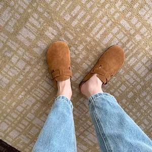 Vente en Gros Automne 2025 Sandales <span class=keywords><strong>Mules</strong></span> Plates Classiques d'Extérieur Décontractées et Antidérapantes pour Femme et Dame - Product Image 6