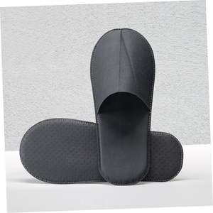 Pantuflas Desechables para Huéspedes, Pantuflas al por Mayor para Hotel, Spa, Viajes, Hogar sin Zapatos, Pantuflas de Spa con Bolsa, Antideslizantes - Product Image 4