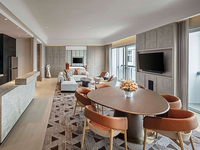 Ensemble de meubles de chambre à coucher d'hôtel cinq étoiles Panneau de bois MDF Mobilier de chambre à coucher d'appartements d'hôtel