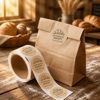 Étiquettes adhésives personnalisées en gros avec logo pour emballages de bouteilles de boissons et de jus, étiquettes de marque en vrac pour magasins