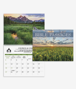 Calendari da Parete con Versetti Biblici Personalizzati, Regalo Aziendale con Logo, 12 Mesi, Qualità Premium, Tema Cristiano - Product Image 4