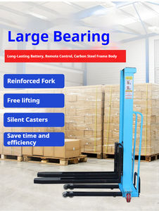 Apilador Eléctrico Autocargable Pequeño JYH para Uso en Restaurantes, Capacidad de 500kg-1000kg, Control Remoto, Montacargas Portátil de 48V 1 - Product Image 6