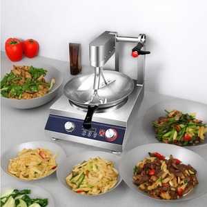 Marmite à sauté électromagnétique automatique marmite de chauffage de remplissage de pâtisserie avec mélangeur machine de cuisson de légumes à usage domestique - Product Image 3