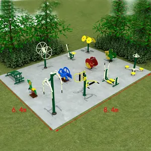 Per gli adulti giungla palestra all'aperto fisica attrezzature per il fitness per il parco di divertimenti