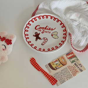 Tasse en céramique de style coréen Instagram, motif de Noël, bonhomme en pain d'épices, pour le petit-déjeuner à la maison, lait, jus, café - Product Image 5