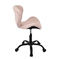 Chaises pivotantes réglables pour table de salon, meubles de bureau à domicile modernes, chambre à coucher, base en chrome, style kawaii, coiffeuse pour fille