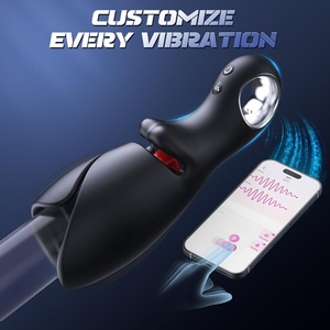 Masturbatore Maschile con Controllo APP AI, Vagina Artificiale Tascabile con 10 Modalità di Leccamento e Vibrazione, Vibratore per Pene, Giocattoli Sessuali per Adulti - Product Image 3