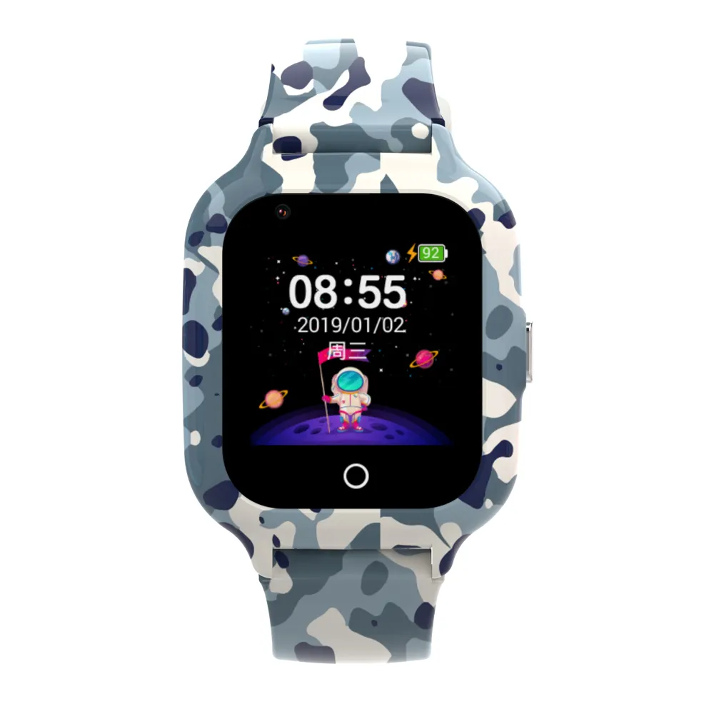 China Producto de fábrica GPS Niños Niño 4G Llamada Teléfono Reloj inteligente IP67 Pulsera inteligente para niños a prueba de agua Reloj inteligente para niños