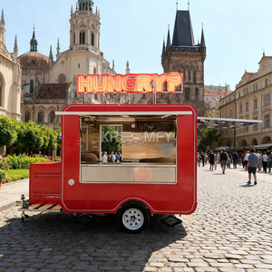 Chariot de concession mobile pour hot-dogs, café, pizzas, snacks, glaces, équipement de restauration, remorque alimentaire - Product Image 3