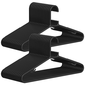 <span class=keywords><strong>SONGMICS</strong></span> Lot de 30 cintres légers pour pantalons manteaux robes cintres en plastique - Product Image 1