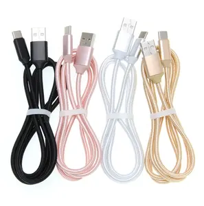 编织快速充电USB充电器电缆1m适用于iPhone 14 12 13 11 XS Pro Max X XR 8 iPad空气电话充电线