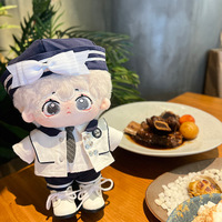 Debout garçon en peluche poupée de coton personnalisé coréen japonais dessin animé anime idole kpop poupée en peluche