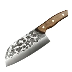 兴业7英寸锤锻造优质小切肉刀热定制厨师5cr15不锈钢刀厨师