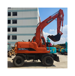 รถขุด Doosan DH150 คุณภาพดีเยี่ยม สภาพสวย 15 ตัน รถขุดล้อยางมือสอง ลดราคา - Product Image 1