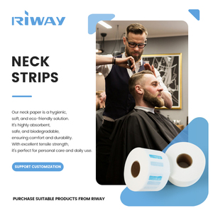 Tiras Protectoras para el <span class=keywords><strong>Cuello</strong></span> de Barbería Desechables Profesionales OEM/ODM, Papel para Cortar el Cabello para Uso en Salón y en Casa, Babero Protector de <span class=keywords><strong>Cuello</strong></span> Elástico y Suave - Product Image 6