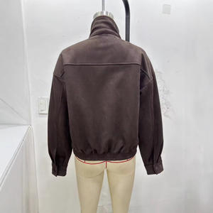 Chaqueta Bomber Holgada de Moda para Mujer, Estilo Europeo Americano, Temperamento Moderno, Primavera 2026, <span class=keywords><strong>BR</strong></span>&ZACross-border Explosions - Product Image 4