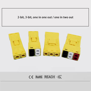 Connecteur de déconnexion de <span class=keywords><strong>luminaire</strong></span> à 2 pôles OPENWISE 826 d'origine, connecteur à poussoir pour câblage 4mm2 - Product Image 3