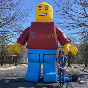Vente en gros de mascotte gonflable <span class=keywords><strong>Lego</strong></span> Man Décoration publicitaire <span class=keywords><strong>Lego</strong></span> Man Décoration gonflable <span class=keywords><strong>Lego</strong></span> Man Modèle de dessin animé à vendre - Product Image 3