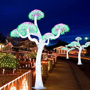 Luz LED de PVC con Forma de Hongo para Ahorro de Energía, para Decoración de Paisajes, Navidad, Calles, Plazas, Centros Comerciales, Resorts y Festivales - Product Image 1