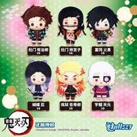 Lot de 18 boîtes en gros Maoyou Anime Demon Slayers Mini Figurines Pendentifs Boîtes Mystères Figurines de Collection Jouets Tendance